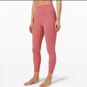 Lululemon Align Pant II 25", size 0, Brier Rose